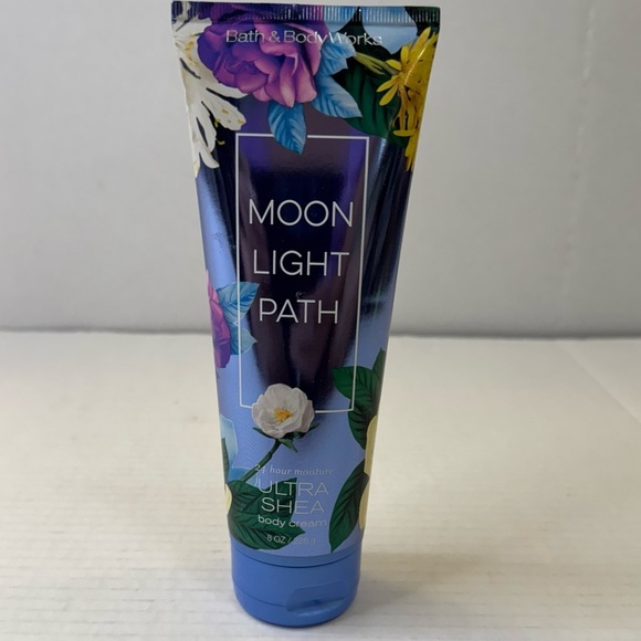 Bath & Body Works Moonlight Path Ultra Shea Body Cream - Full Size 8 oz - Picture 1 of 4